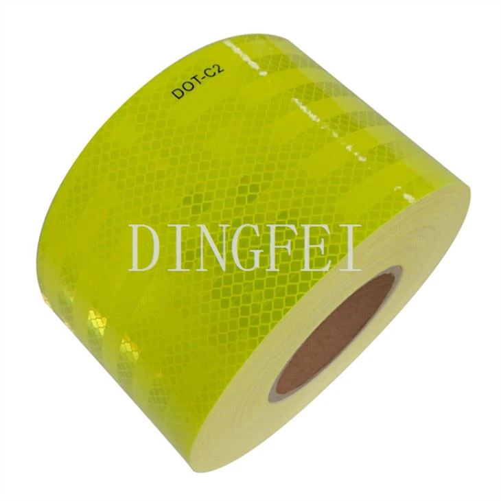 Lime Reflective Tape