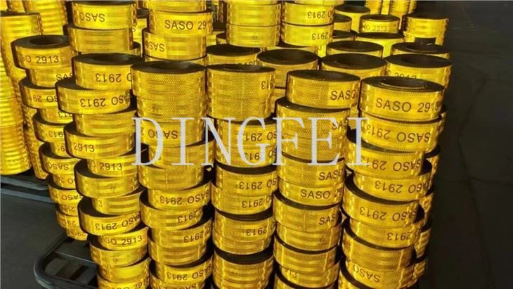 SASO 2913 Reflective Tape For Trucks Cars For Saudi Arabia Market.