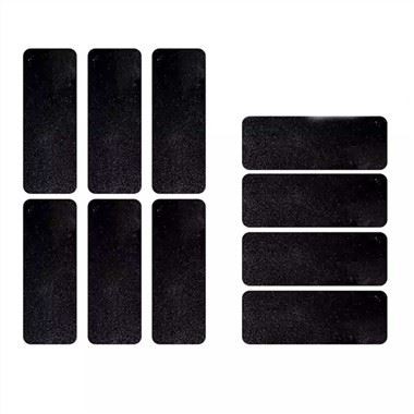 Tâp Ymyl Myfyriol Du