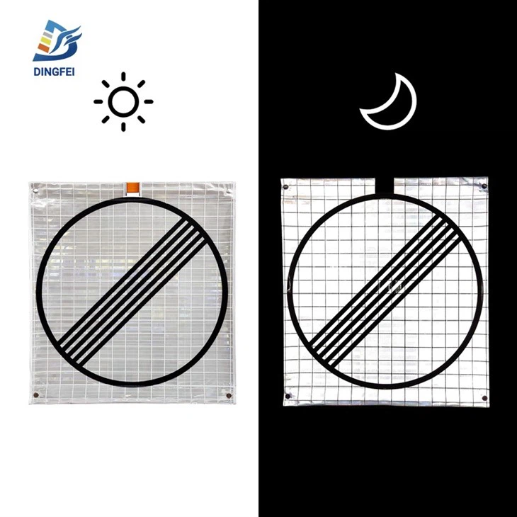 Unrestricted Roll Up Traffic Sign